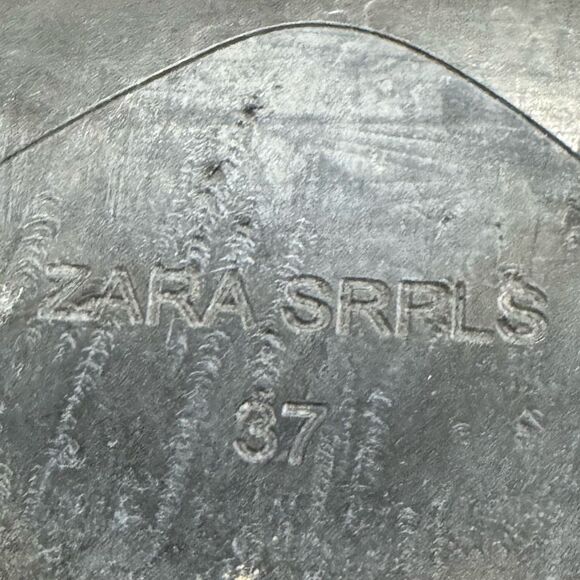 ZARA Black Leather Western boots - Picture 8 of 8